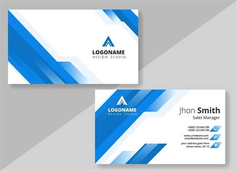 blue smart card business card|blue background for business card.